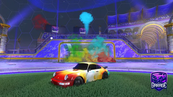 A Rocket League car design from NetfishHun