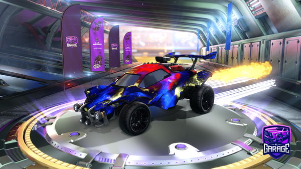 A Rocket League car design from Psych1cN1nja