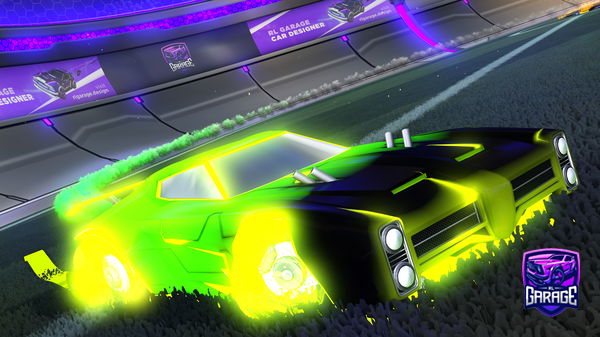 A Rocket League car design from Ice_spice