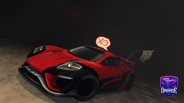 A Rocket League car design from -Deadpool-