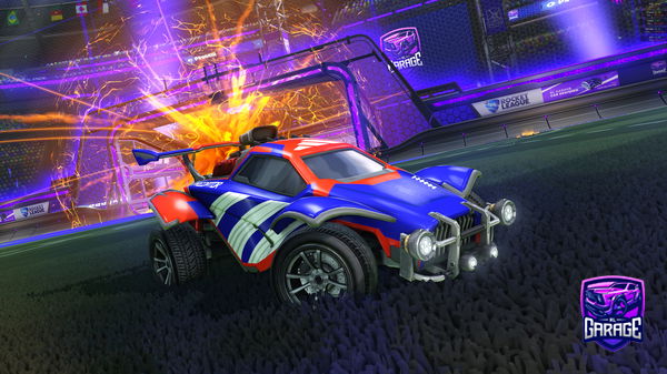 A Rocket League car design from KuraiiTV