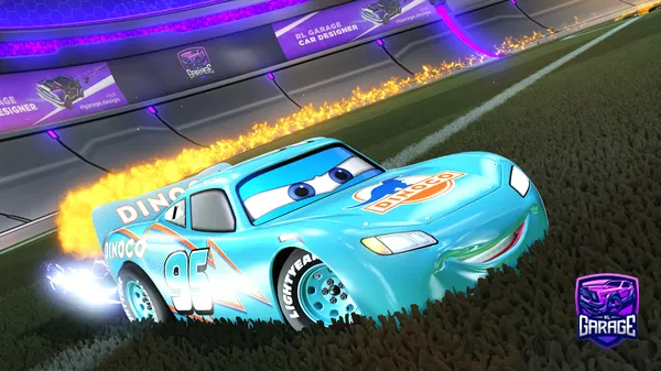 A Rocket League car design from babyjoe
