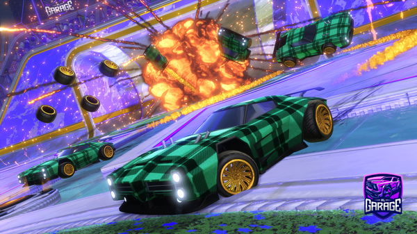 A Rocket League car design from furynfoff