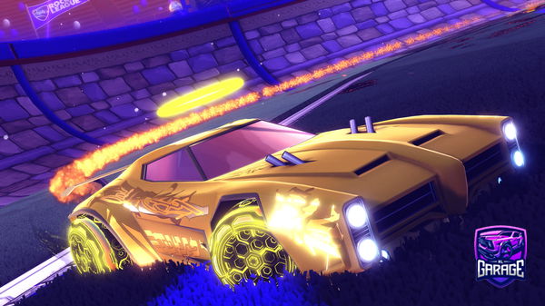 A Rocket League car design from Mrmackey