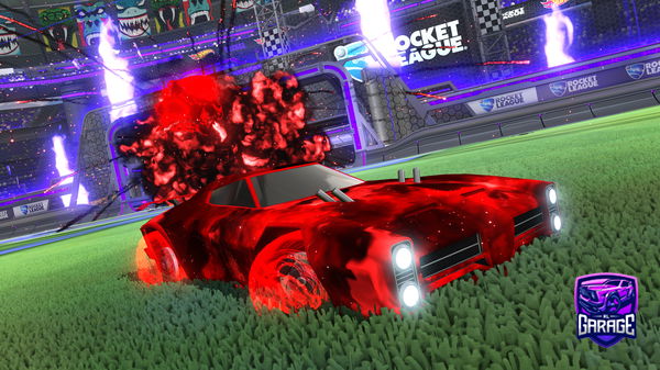 A Rocket League car design from candychef101