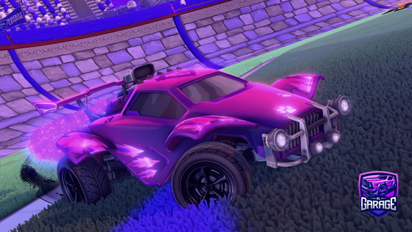 A Rocket League car design from H0TP0T