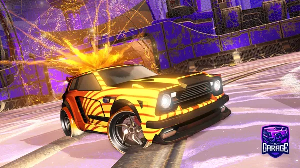 A Rocket League car design from Jipbeers2008