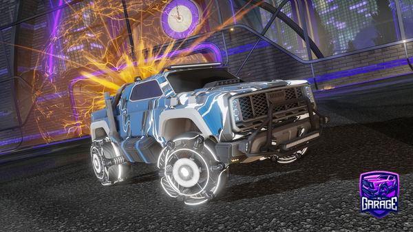 A Rocket League car design from Viper57125