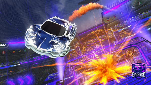 A Rocket League car design from 4inaboss