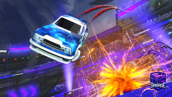A Rocket League car design from Drasikpro