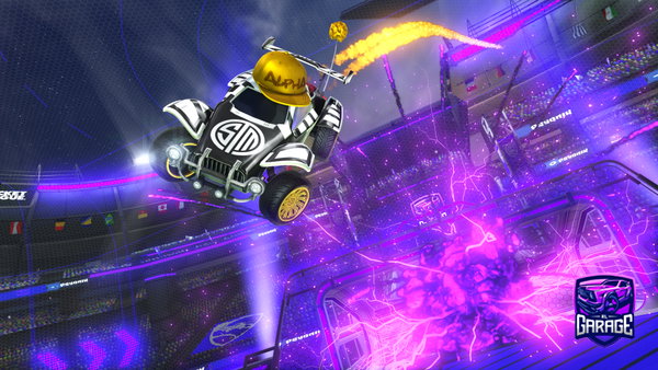 A Rocket League car design from w-aim-assist