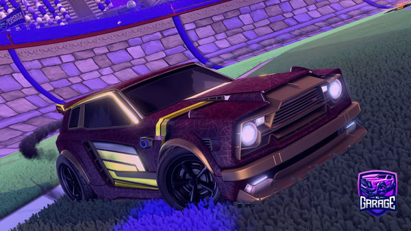 A Rocket League car design from drft_rl