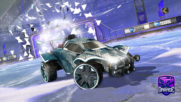 A Rocket League car design from fak3t0m