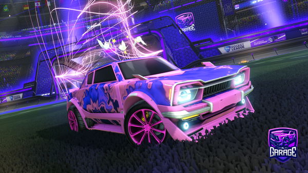 A Rocket League car design from Lduzmani