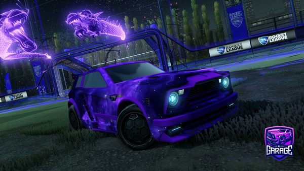 A Rocket League car design from bubbelspl