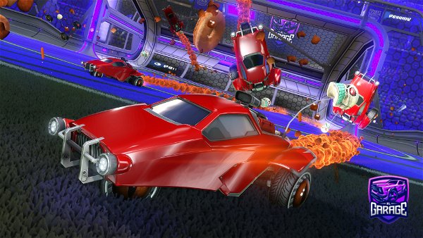 A Rocket League car design from Obama420Gaming