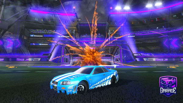 A Rocket League car design from jmenace80