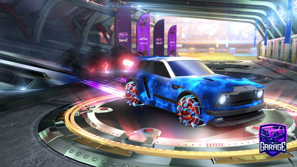 A Rocket League car design from jurdegamer