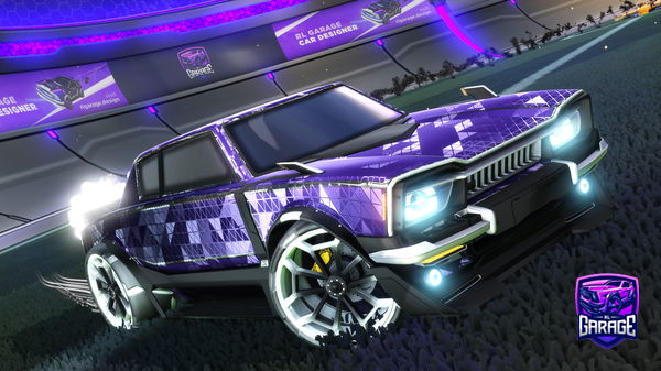 A Rocket League car design from warpigg6