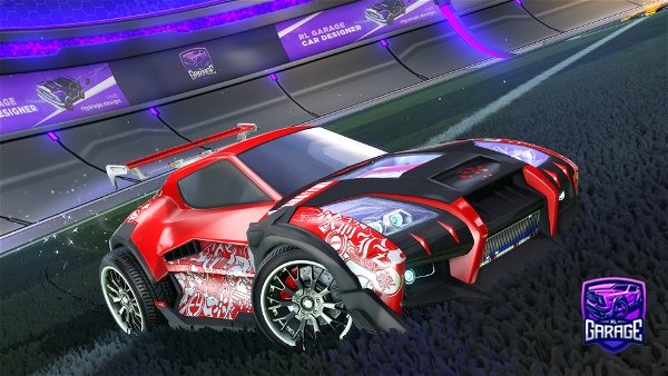 A Rocket League car design from Cyan_RT