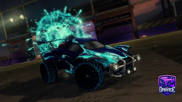 A Rocket League car design from brad499