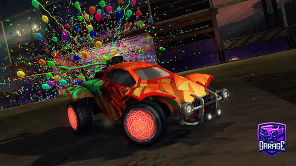 A Rocket League car design from chio11