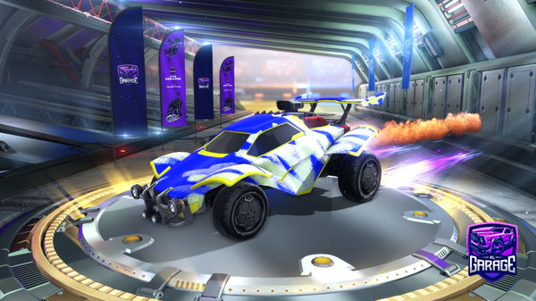 A Rocket League car design from Boi_Wonder29