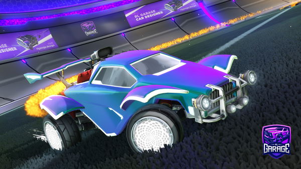 A Rocket League car design from ttv_cr3st