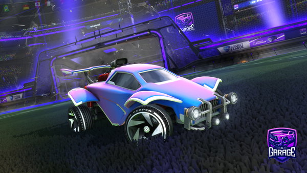 A Rocket League car design from Cnarxy