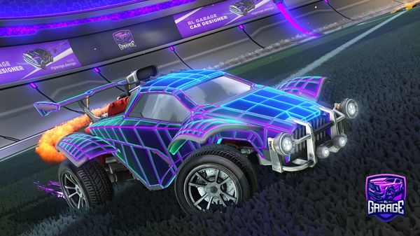 A Rocket League car design from StrayBox1694