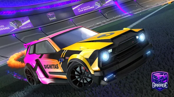A Rocket League car design from ToastRL0_0