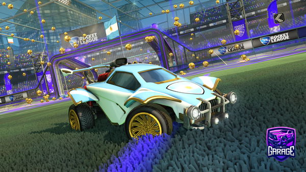 A Rocket League car design from Jaydee1aye