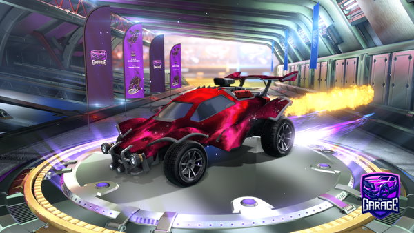 A Rocket League car design from Tybaltyh