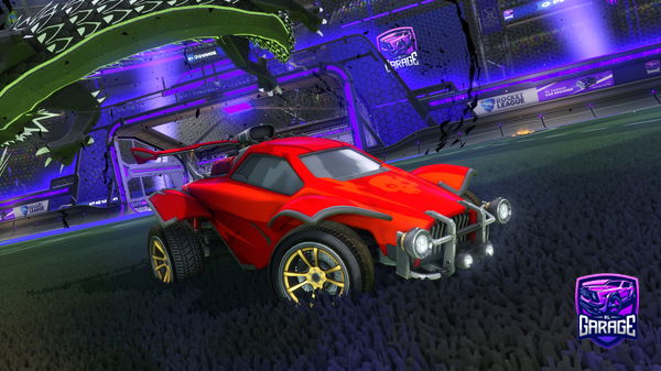 A Rocket League car design from EagleRise123