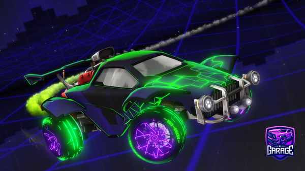 A Rocket League car design from Axolotl_Man_89