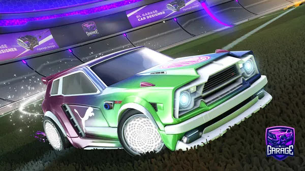 A Rocket League car design from rvdvvdv