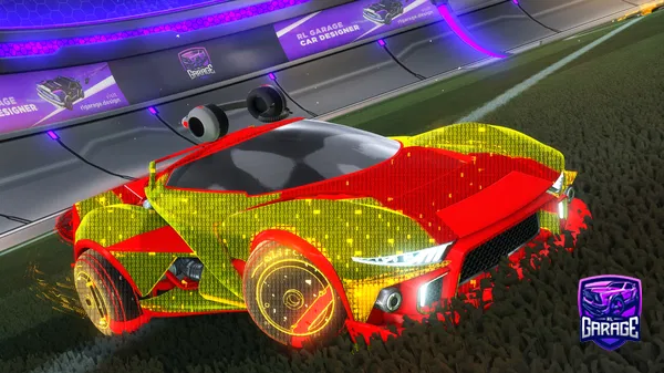 A Rocket League car design from DoupDoupDoup