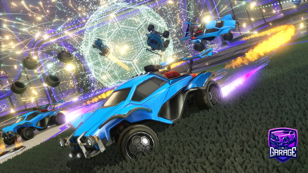 A Rocket League car design from batman69420