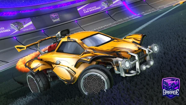 A Rocket League car design from jackozn