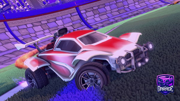 A Rocket League car design from hsjfjsjnsnd