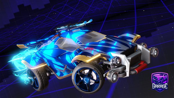 A Rocket League car design from BlueCandyGaming_X