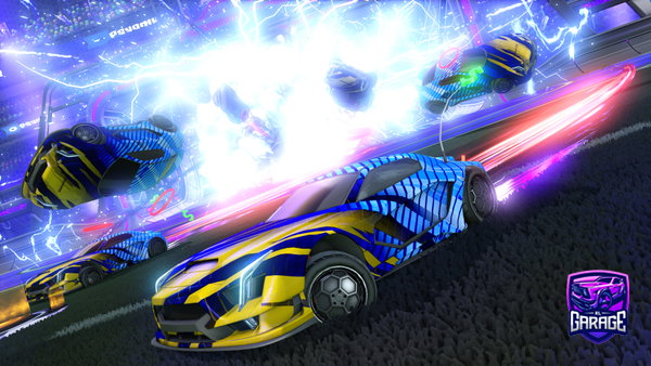 A Rocket League car design from maverickiscooll