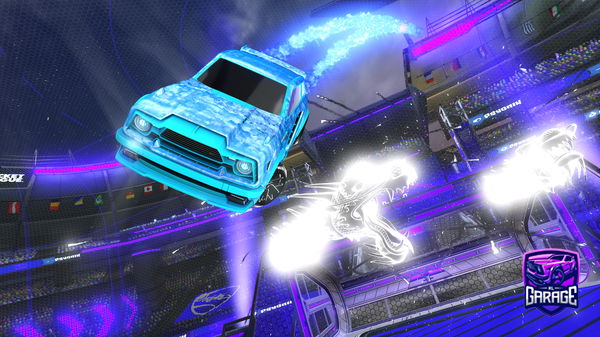 A Rocket League car design from bmw123