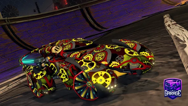 A Rocket League car design from Polar-Ray