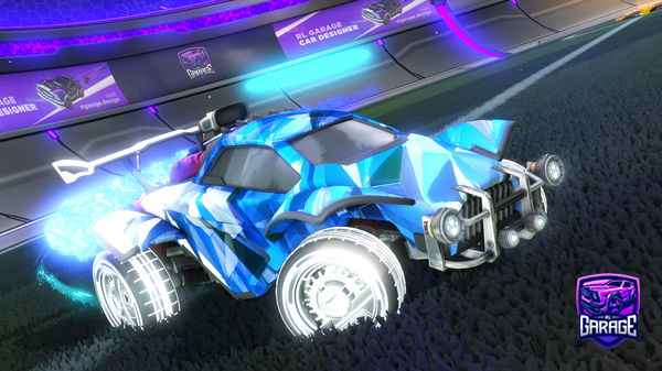 A Rocket League car design from CLD-need4hh