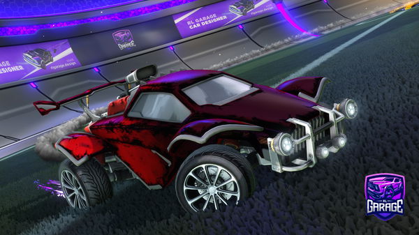 A Rocket League car design from VaveAtomic