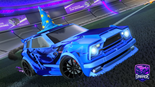 A Rocket League car design from valkyraeRL