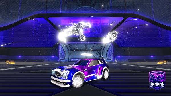 A Rocket League car design from Blazzter02