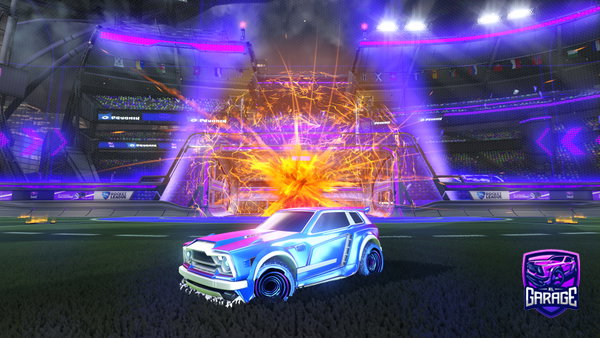 A Rocket League car design from FaZeTrY_Fyreo1