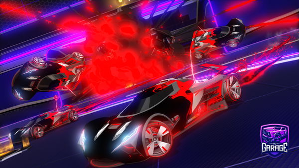 A Rocket League car design from Arakune_Belmont_V